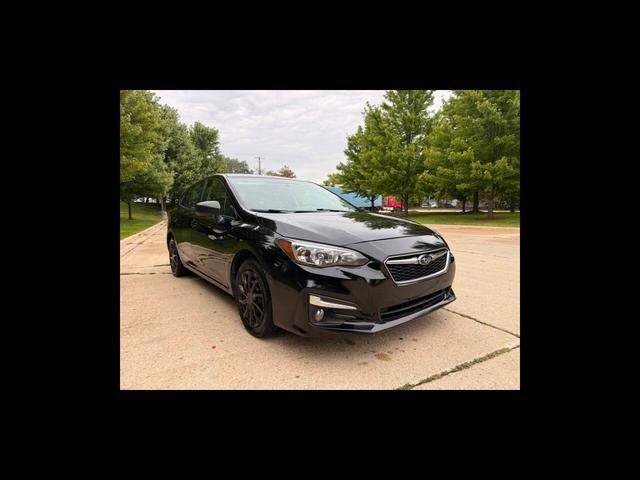 Black 2018 Subaru Impreza Hatchback All-Wheel Drive Automatic