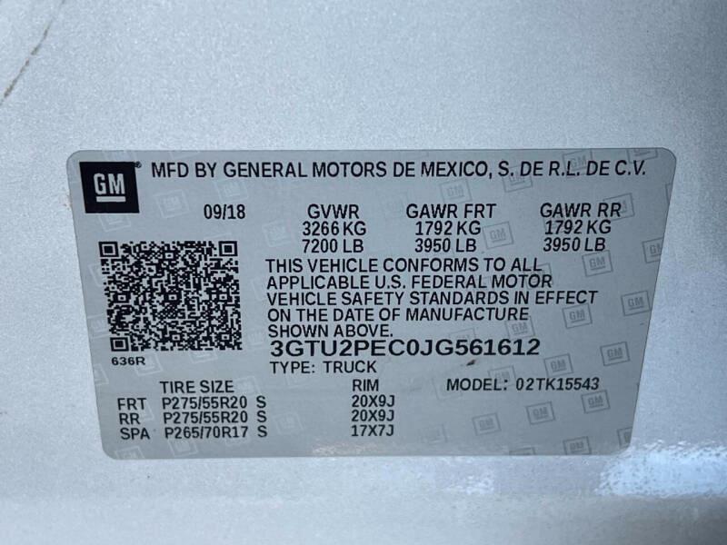 GMC Sierra 1500 Denali Crew Cab 4WD LWB 2018