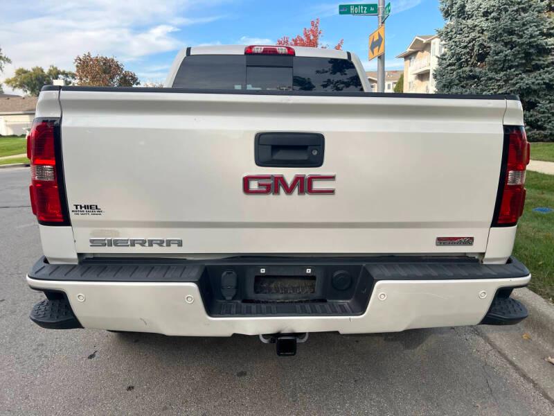 GMC Sierra 1500 SLT Crew Cab Short Box 4WD 2015
