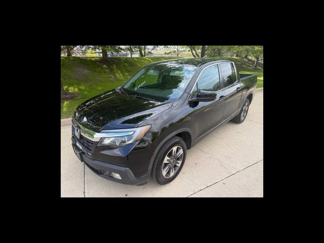 Black 2017 Honda Ridgeline RTL-T AWD Pickup Truck All-Wheel Drive 6-Speed Automatic
