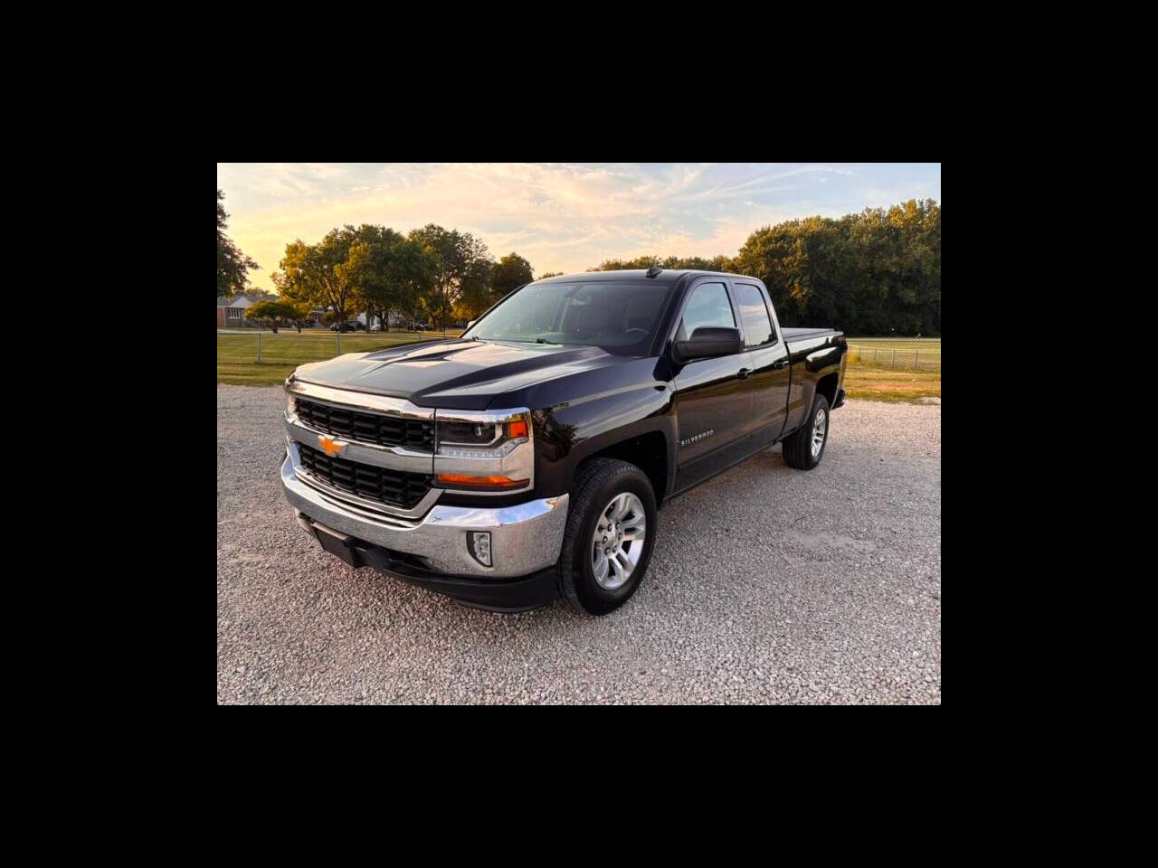 Black 2017 Chevrolet Silverado 1500 Pickup Truck Four-Wheel Drive 6-Speed Automatic