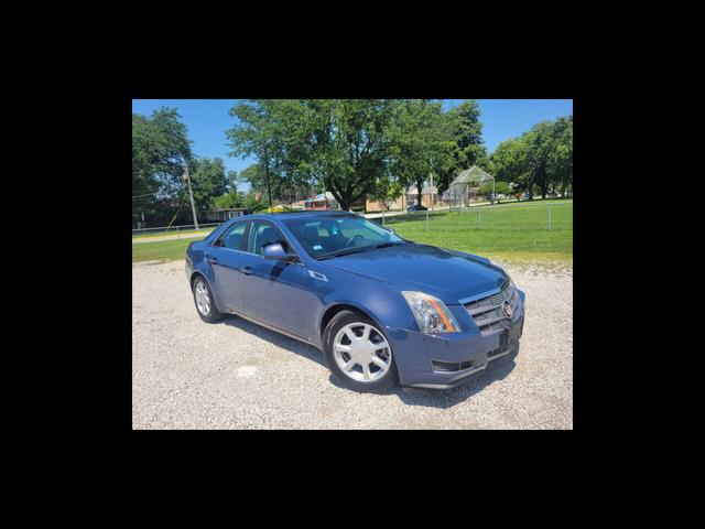 Blue 2009 Cadillac CTS Sedan All-Wheel Drive 6-Speed Automatic