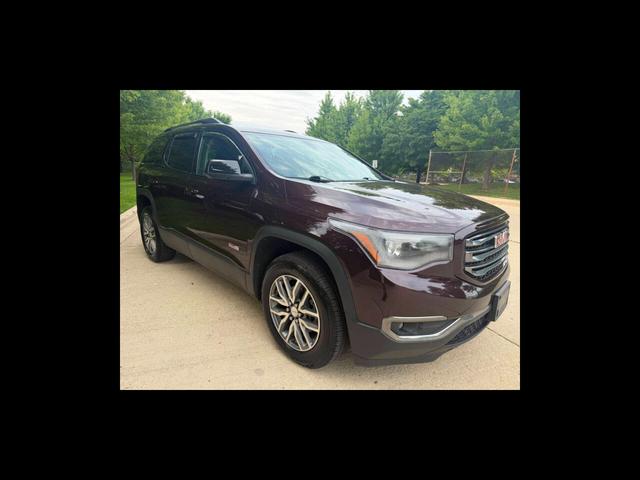 Red (Burgundy) 2017 GMC Acadia SUV / Crossover Four-Wheel Drive 6-Speed Automatic