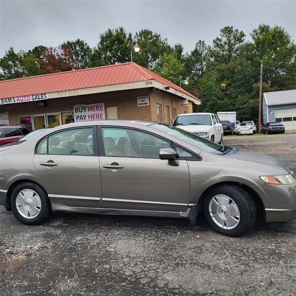 Honda Civic Hybrid CVT AT-PZEV with Navigation 2007