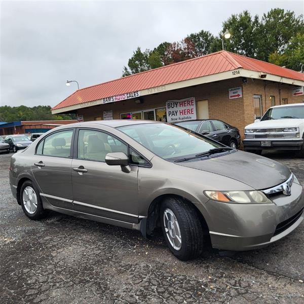 Honda Civic Hybrid CVT AT-PZEV with Navigation 2007