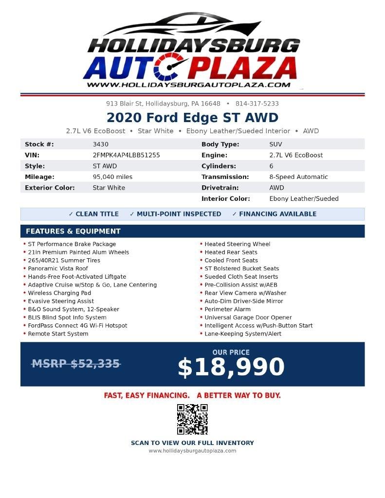 Ford Edge ST AWD 2020