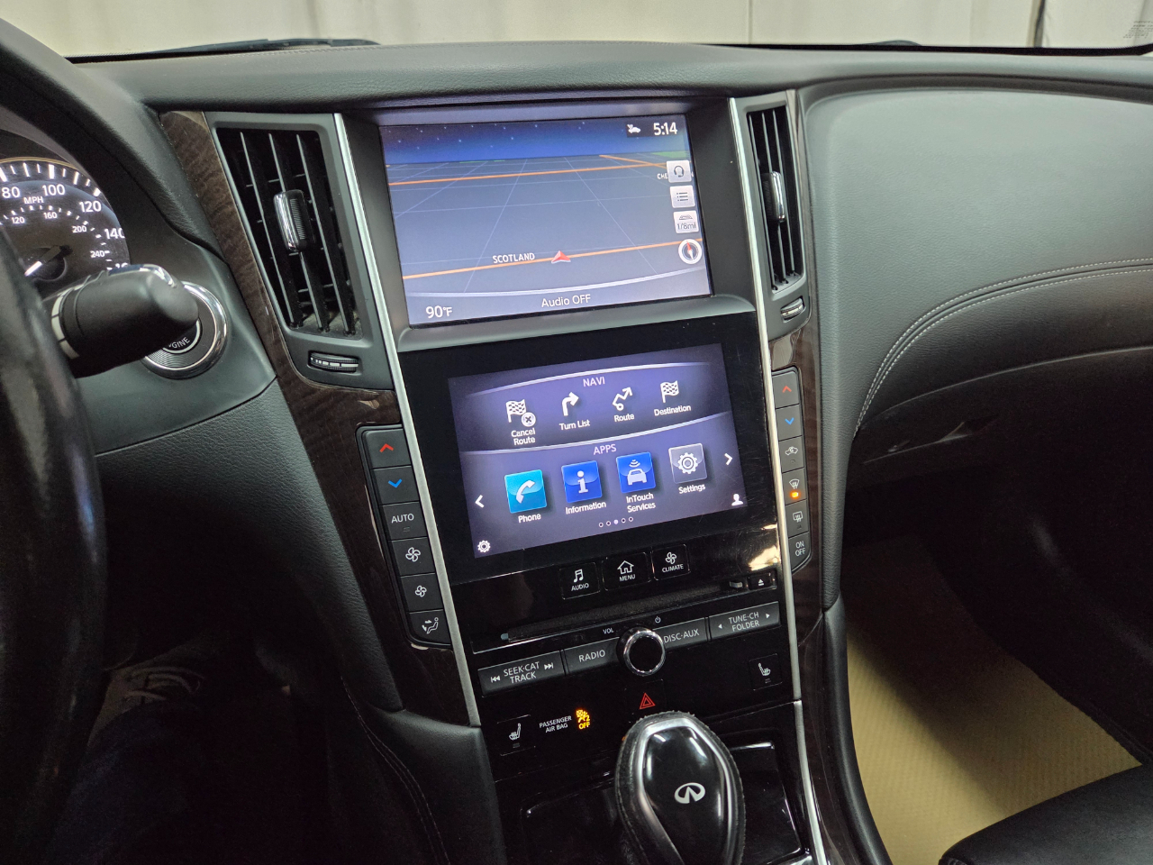 Infiniti Q50 3.0t LUXE AWD 2019