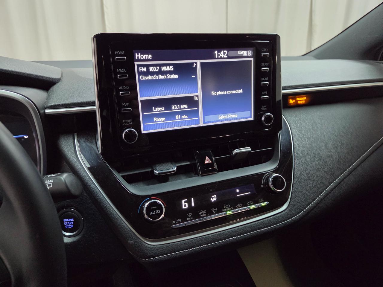 Toyota Corolla XLE CVT 2019