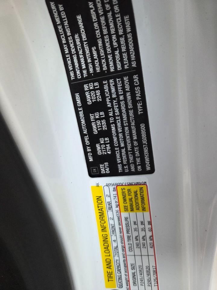 Buick Cascada Premium 2018