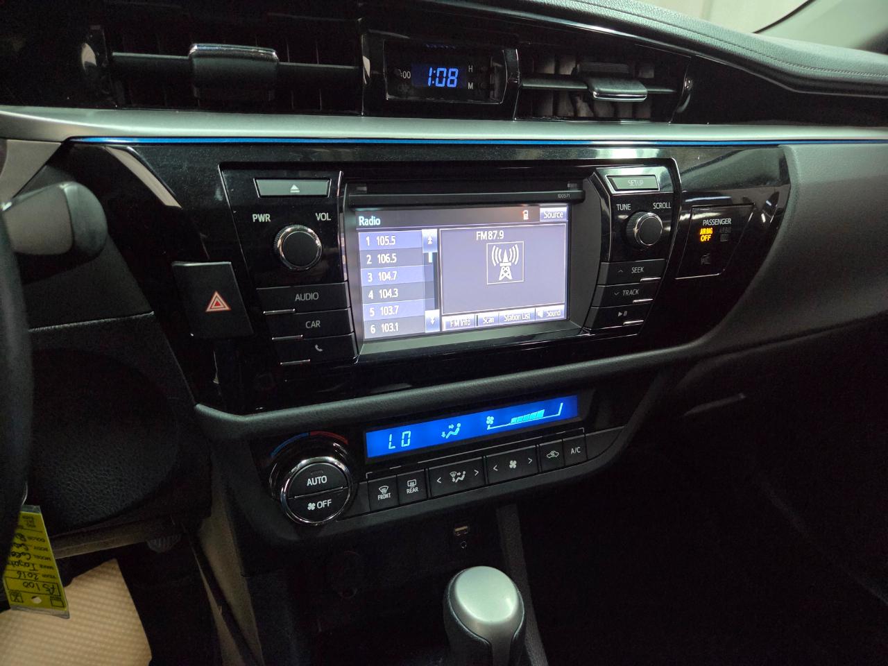 Toyota Corolla S Premium CVT 2016