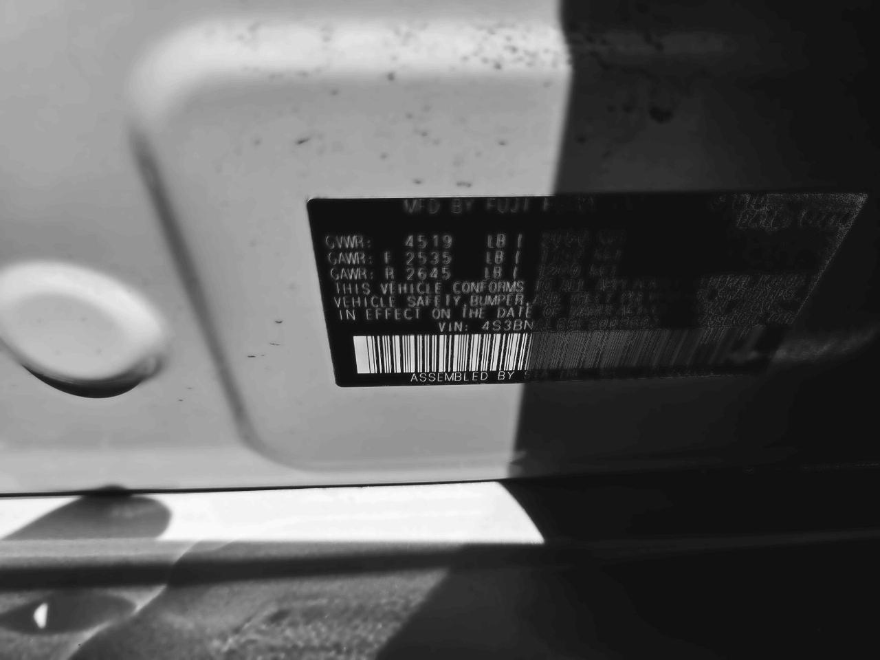 Subaru Legacy 2.5i Limited 2015