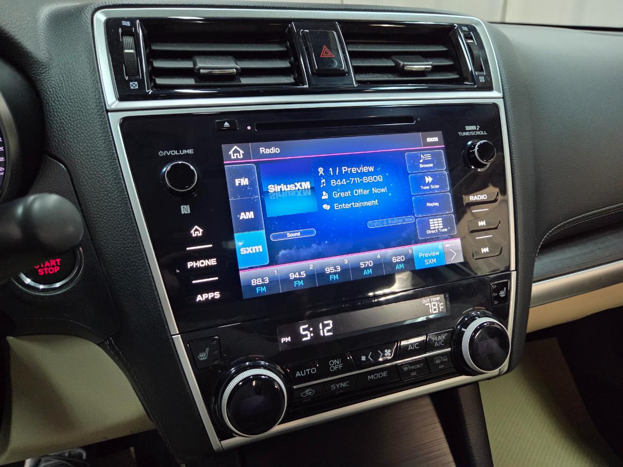 Subaru Legacy 2.5i Limited 2019
