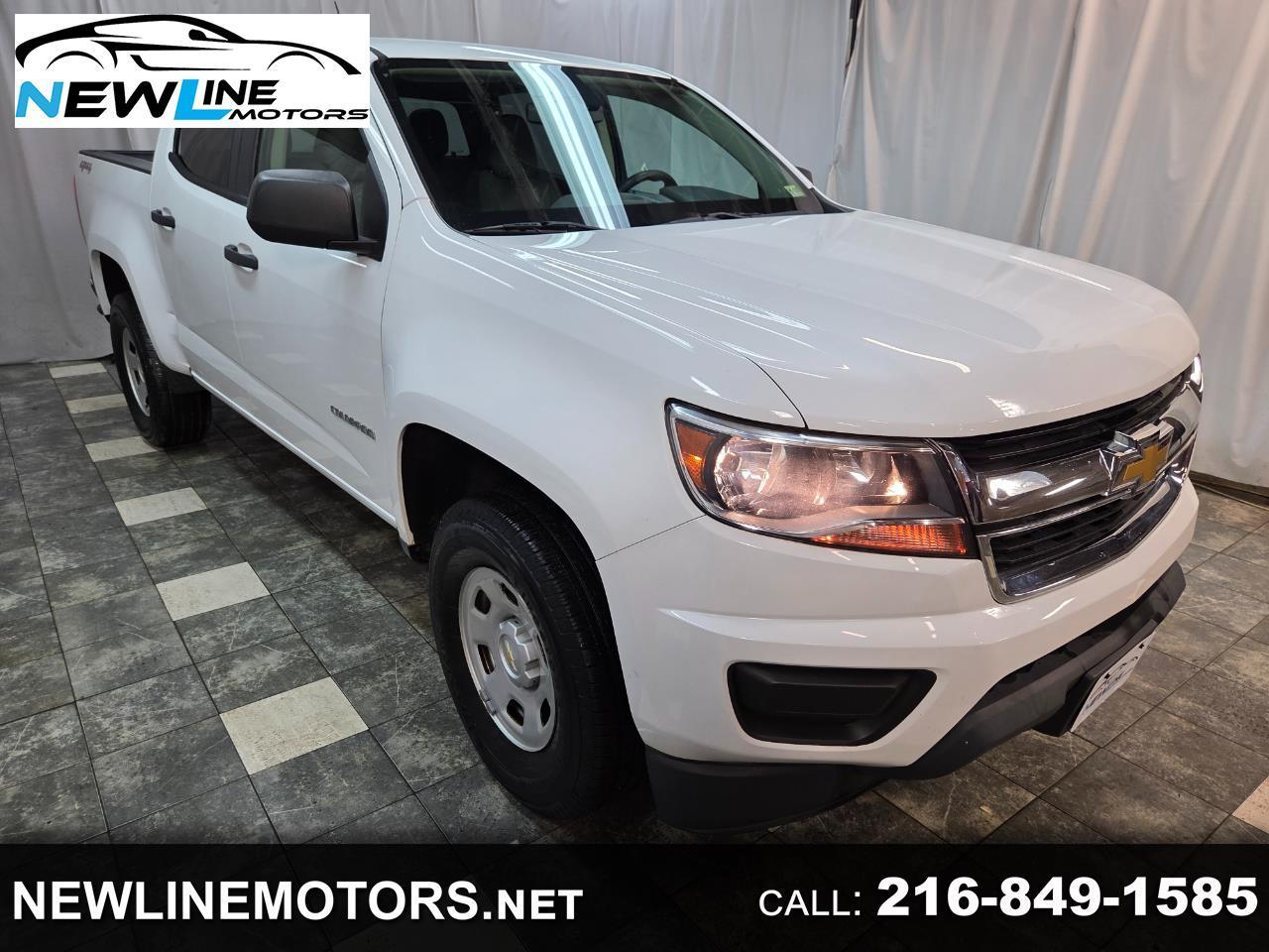Chevrolet Colorado Work Truck Crew Cab 4WD Short Box 2020