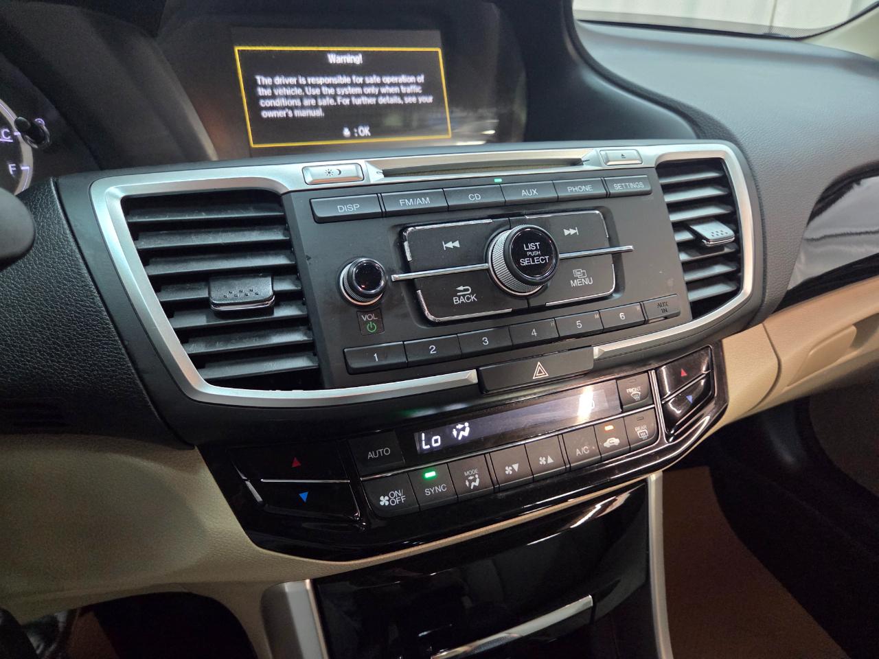 Honda Accord LX Sedan CVT 2016
