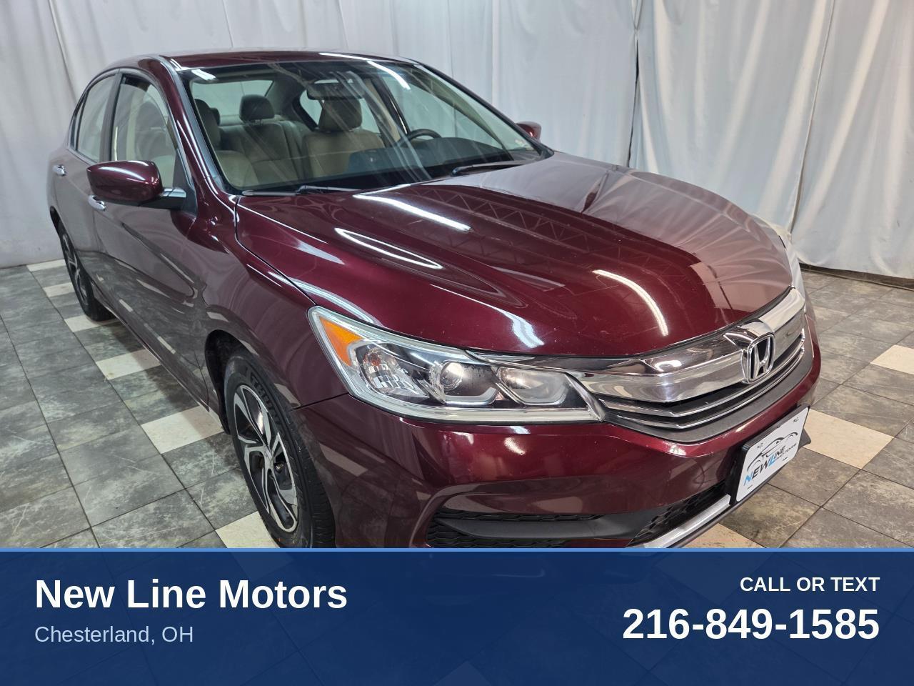 2016 Honda Accord LX Sedan CVT
