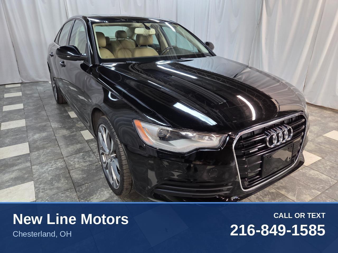 Audi A6 2.0T Premium Sedan FrontTrak Multitronic 2014