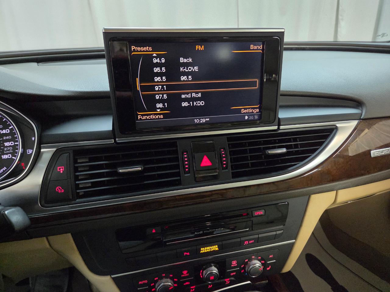 Audi A6 2.0T Premium Sedan FrontTrak Multitronic 2014