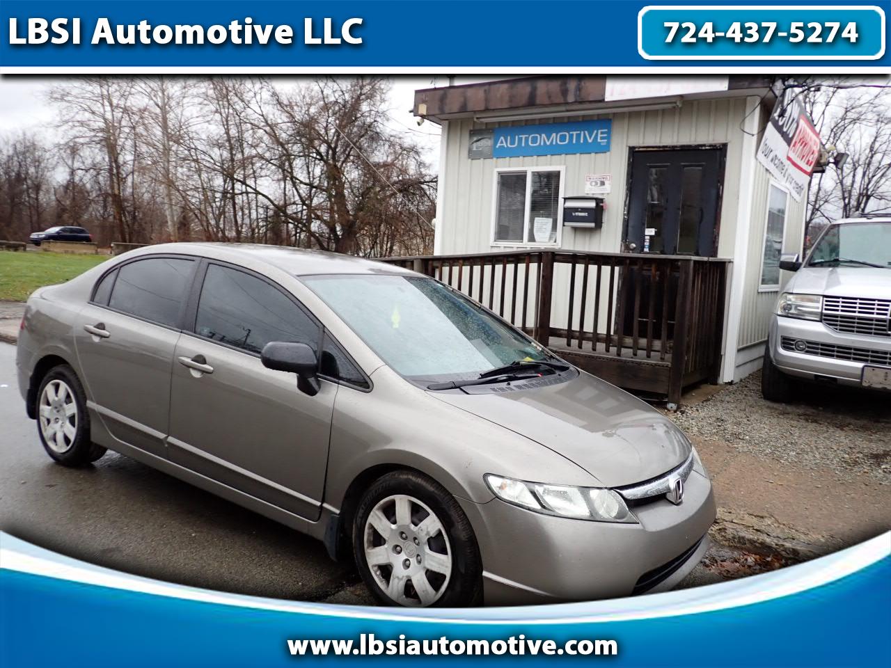 2008 Honda Civic LX Sedan AT