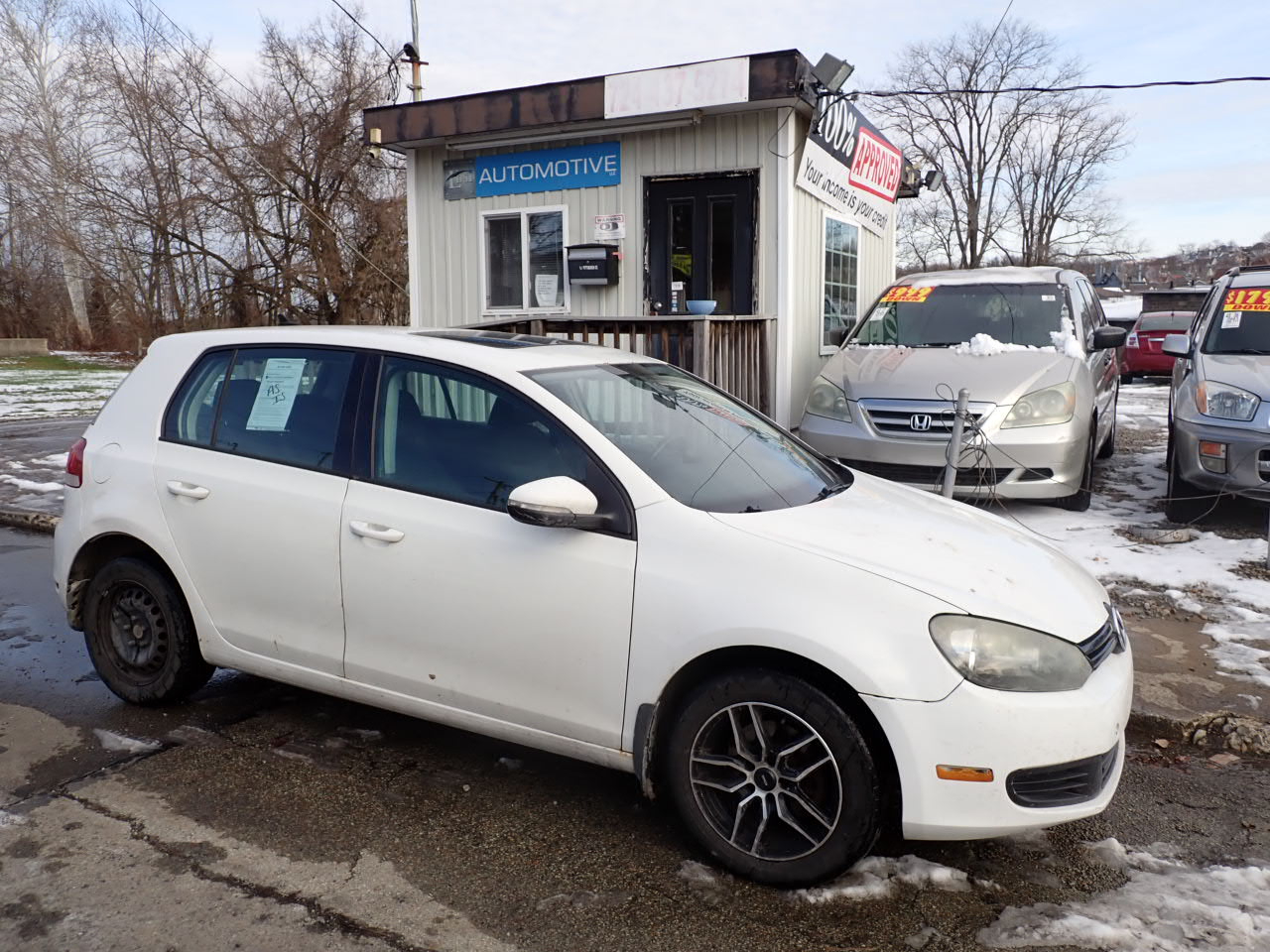 Volkswagen Golf 2.5L Conv & Sunroof 4 Door PZEV 2012