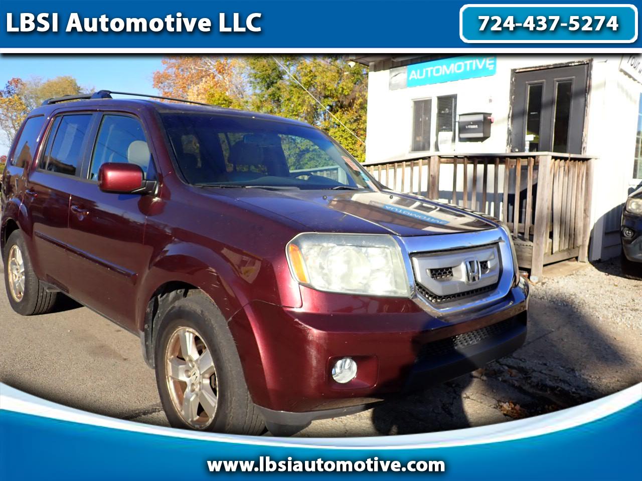 2010 Honda Pilot EX-L 4WD 5-Spd AT with DVD