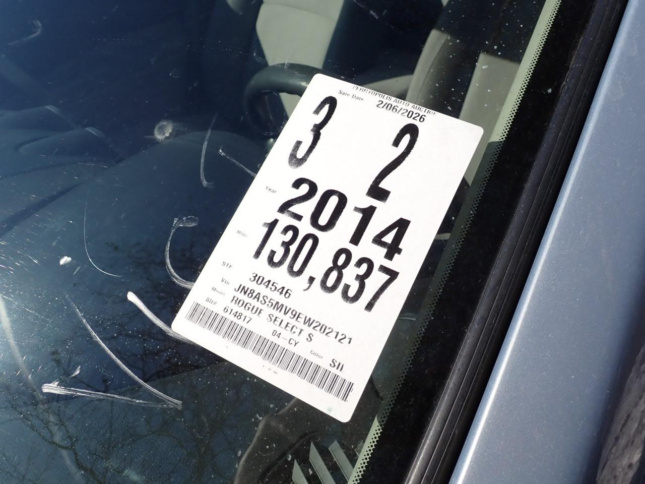 Nissan Rogue Select S AWD 2014