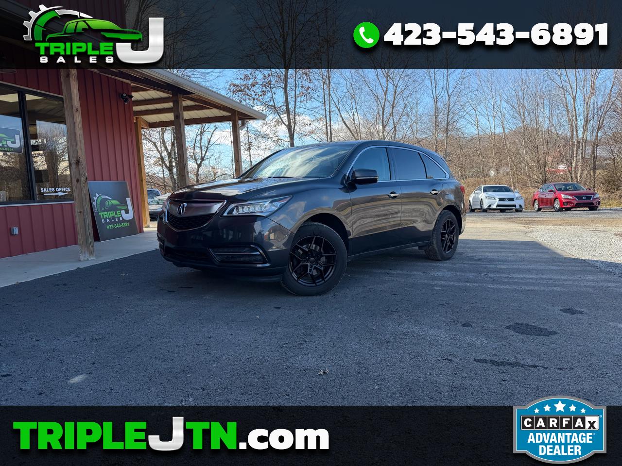 Acura MDX SH-AWD 9-Spd AT w/Tech Package 2016