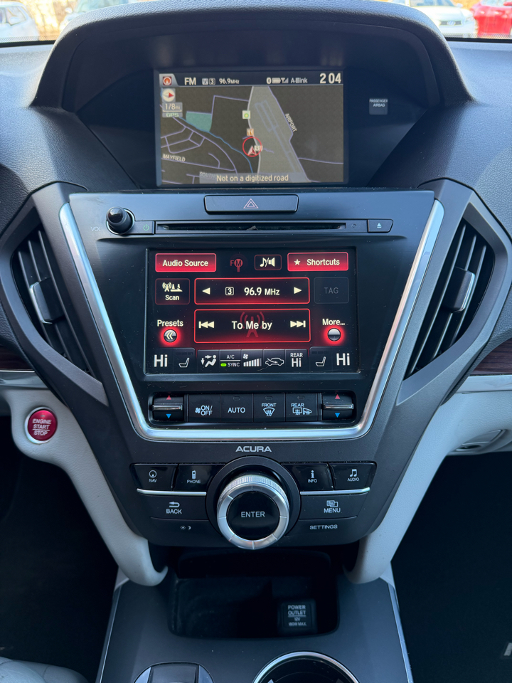 Acura MDX SH-AWD 9-Spd AT w/Tech Package 2016