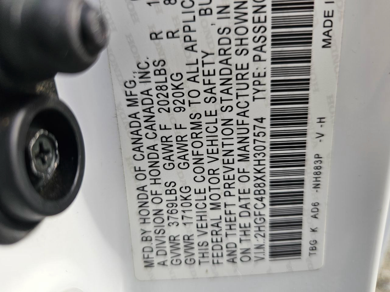 Honda Passport Elite 2019