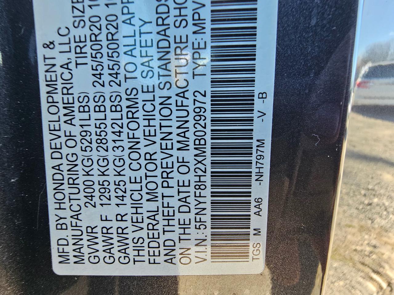 Honda Passport Sport AWD 2021