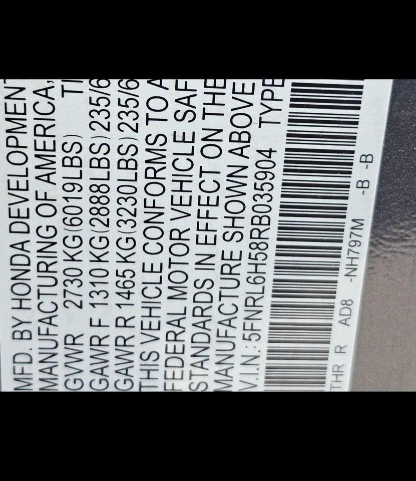 Honda Odyssey EX 2024