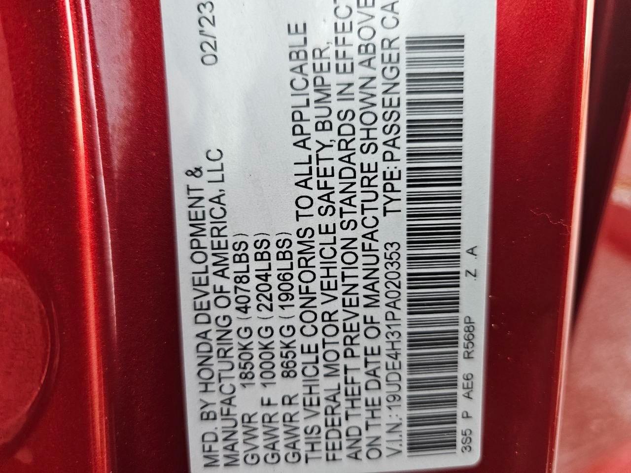 Acura Integra A-SPEC 2023