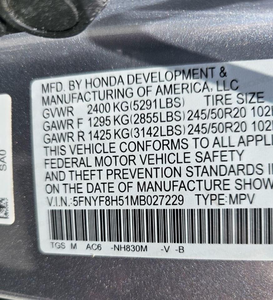 Honda Passport EX-L AWD 2021
