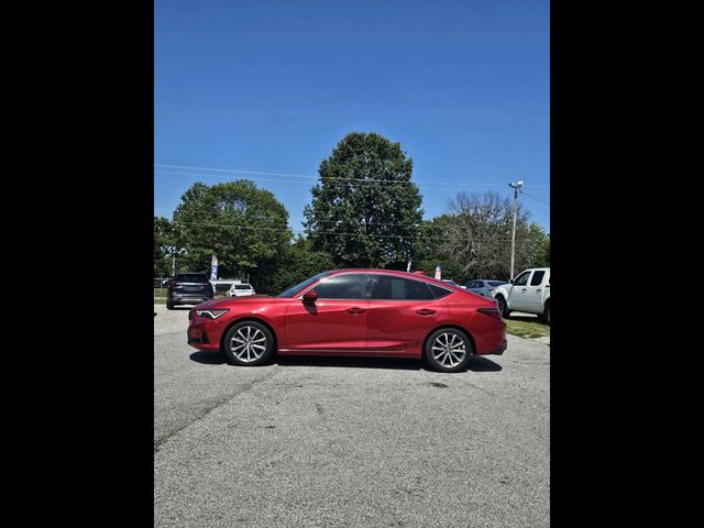 Red 2024 Acura Integra Hatchback Front-Wheel Drive Continuously Variable Transmission