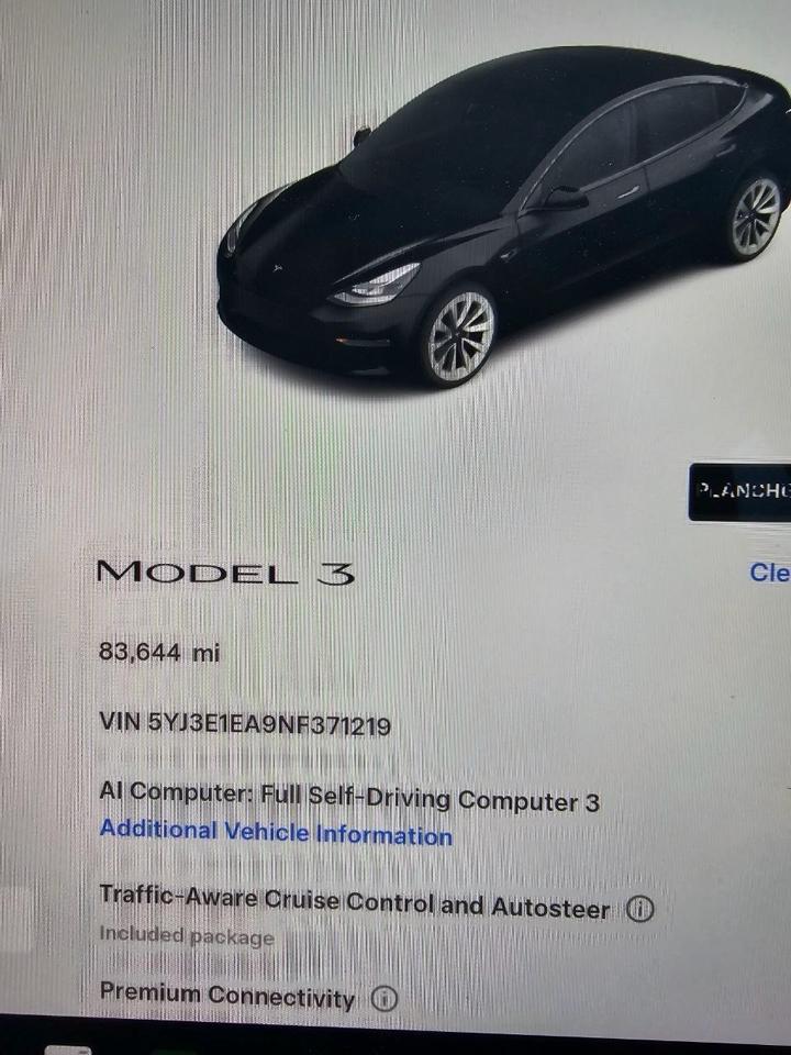 Tesla Model 3 Standard Range Plus 2022