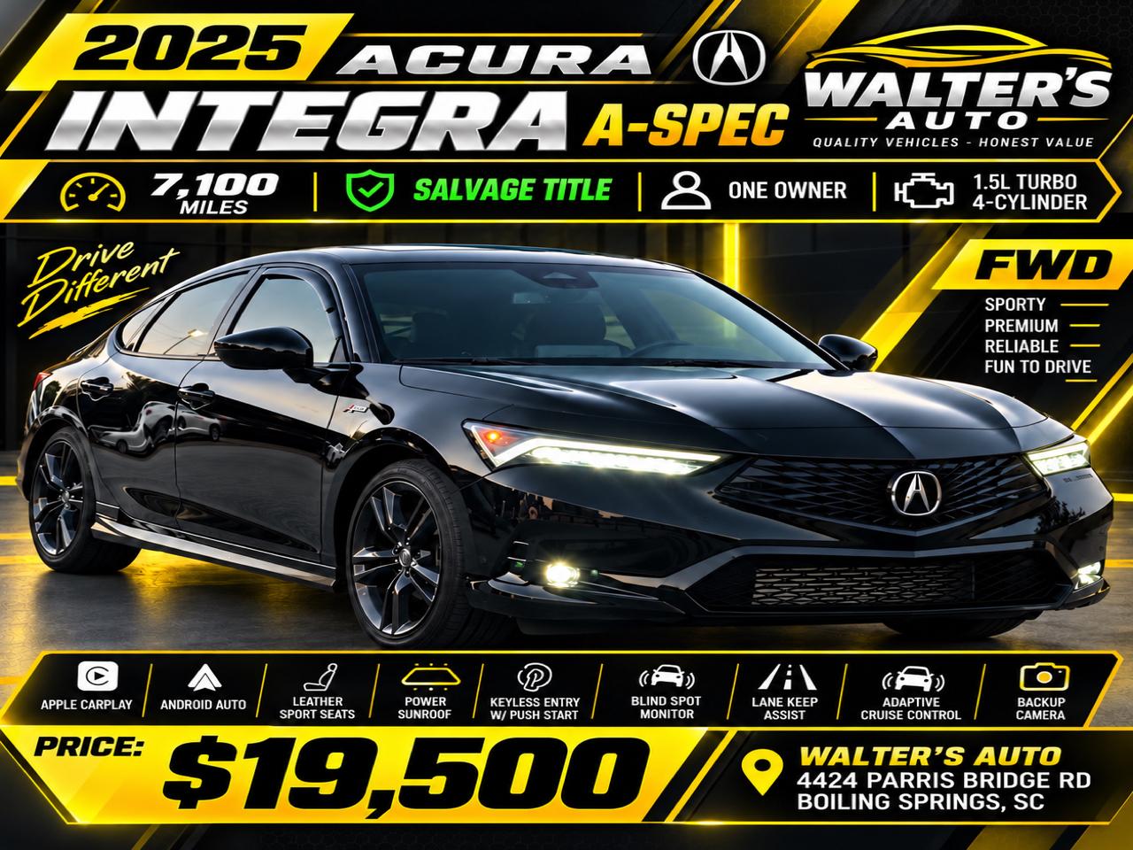 Acura Integra A-SPEC 2025