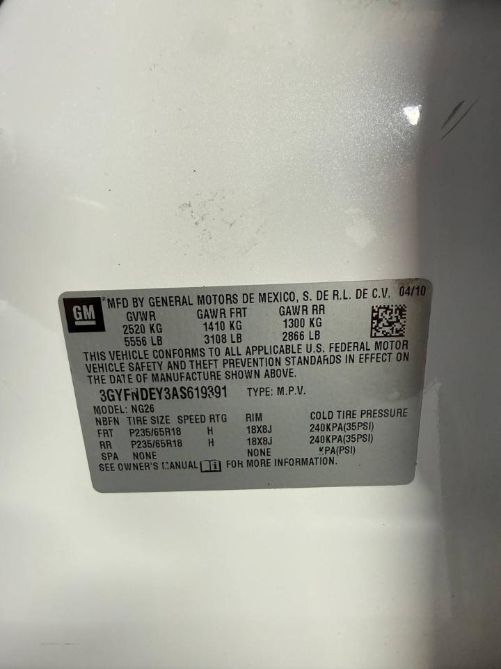 Cadillac SRX Luxury Collection AWD 2010