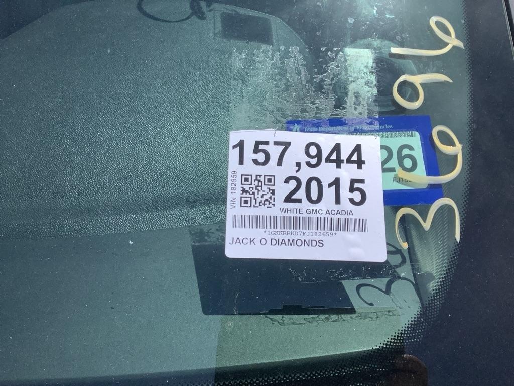 GMC Acadia SLT-1 FWD 2015