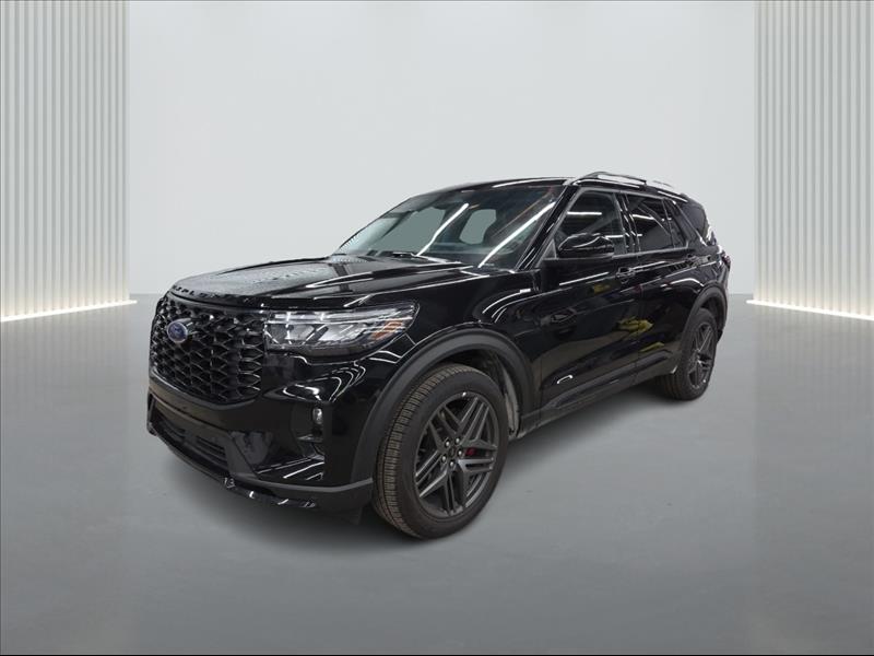 Black 2025 Ford Explorer ST-Line AWD SUV / Crossover All-Wheel Drive Automatic