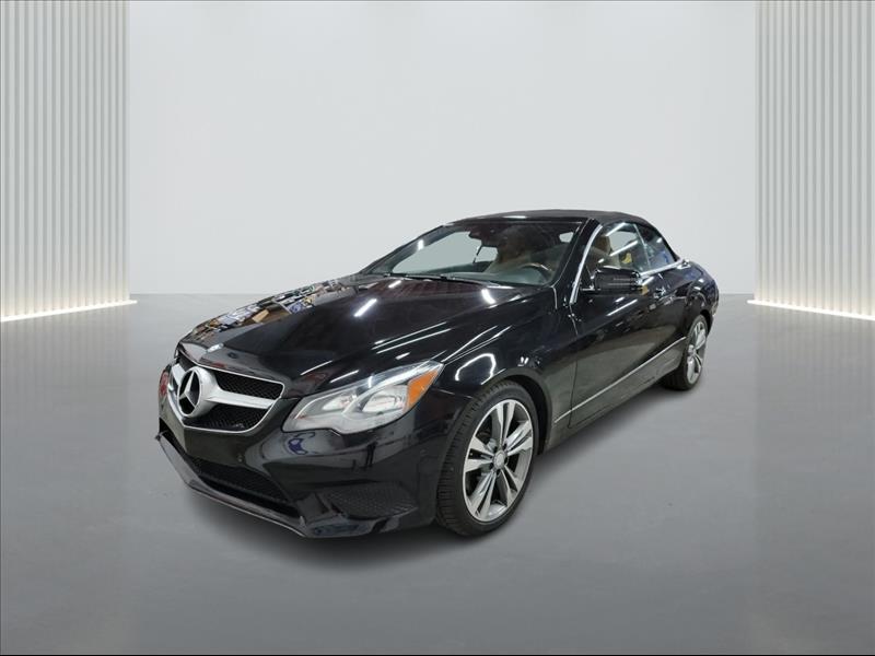 Black 2014 Mercedes-Benz E-Class E 350 Cabriolet Convertible Rear-Wheel Drive Automatic