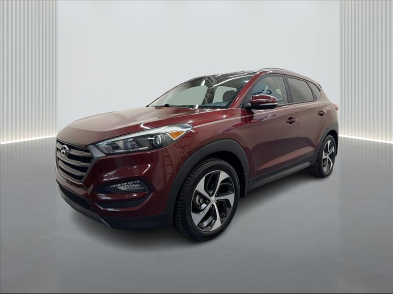 Red (Burgundy) 2016 Hyundai Tucson 1.6T Sport FWD with Beige Seats SUV / Crossover Front-Wheel Drive Automatic