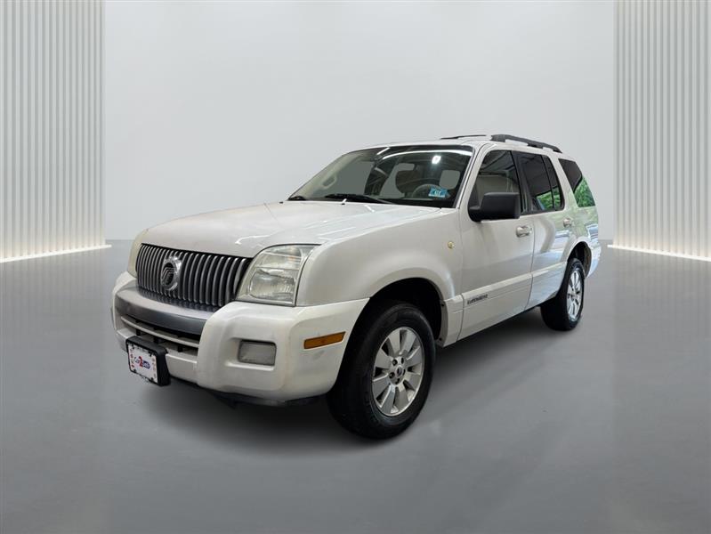 White 2008 Mercury Mountaineer SUV / Crossover All-Wheel Drive Automatic