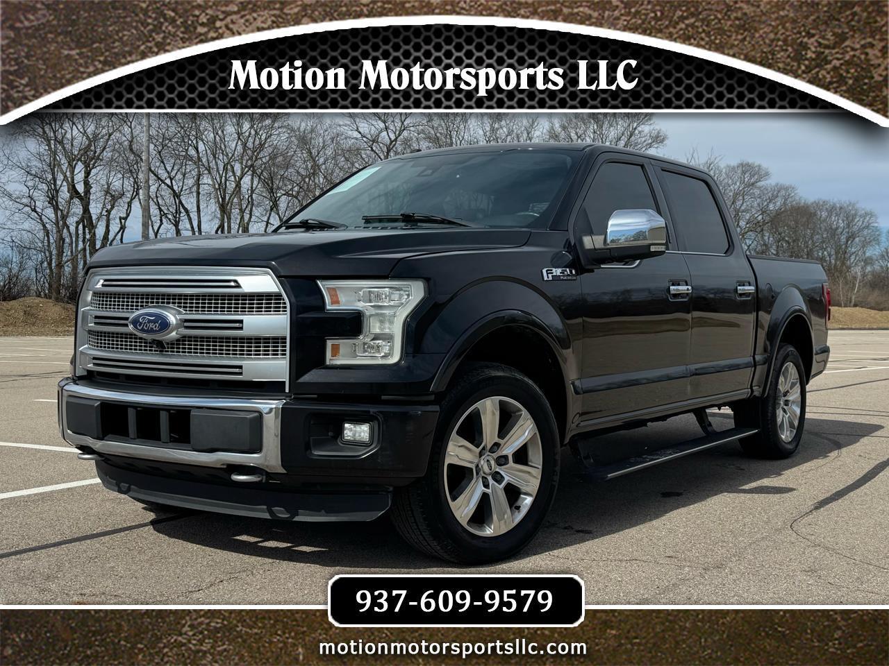 Ford F-150 XL SuperCrew 5.5-ft. Bed 4WD 2016