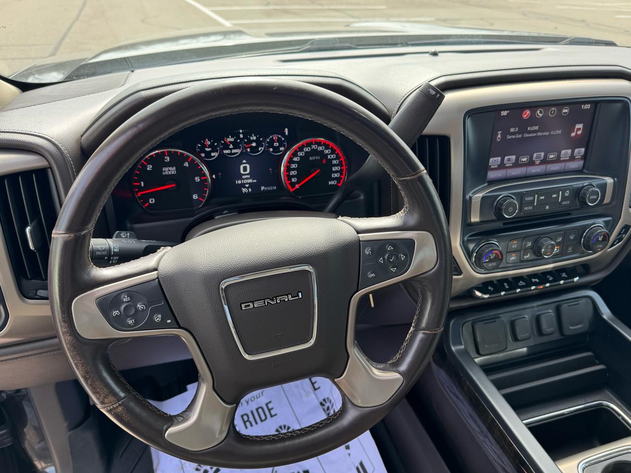 GMC Sierra 1500 Denali Crew Cab Long Box 4WD 2016