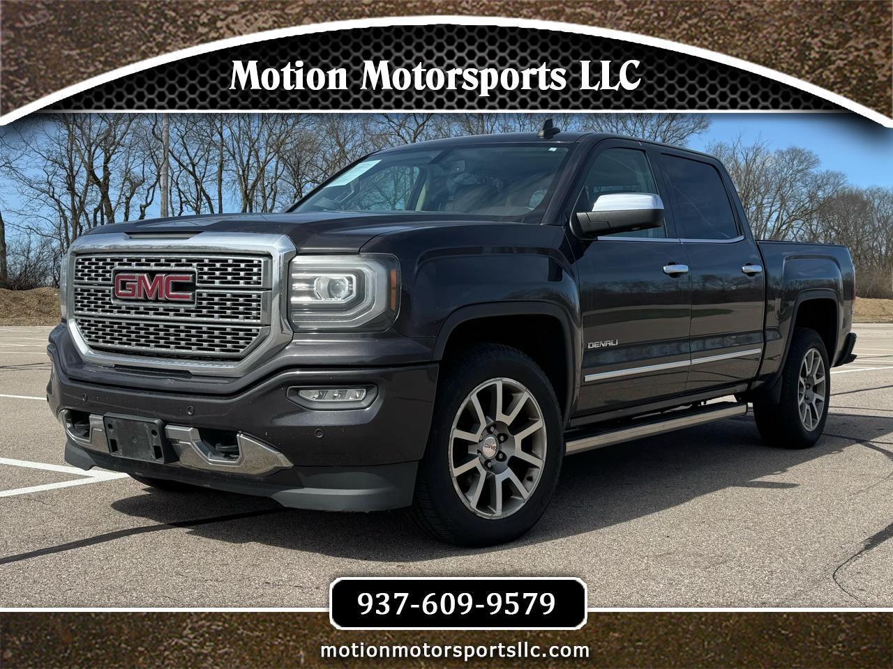 GMC Sierra 1500 Denali Crew Cab Long Box 4WD 2016