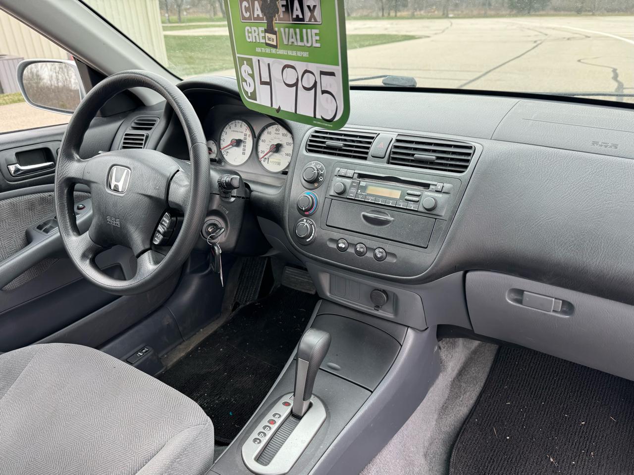 Honda Civic EX sedan 2002