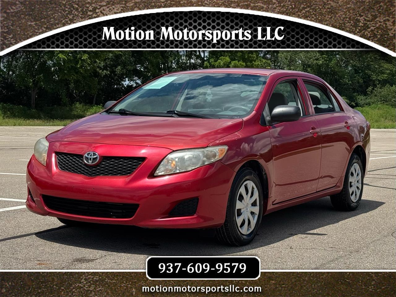 Toyota Corolla Base 5-Speed MT 2010