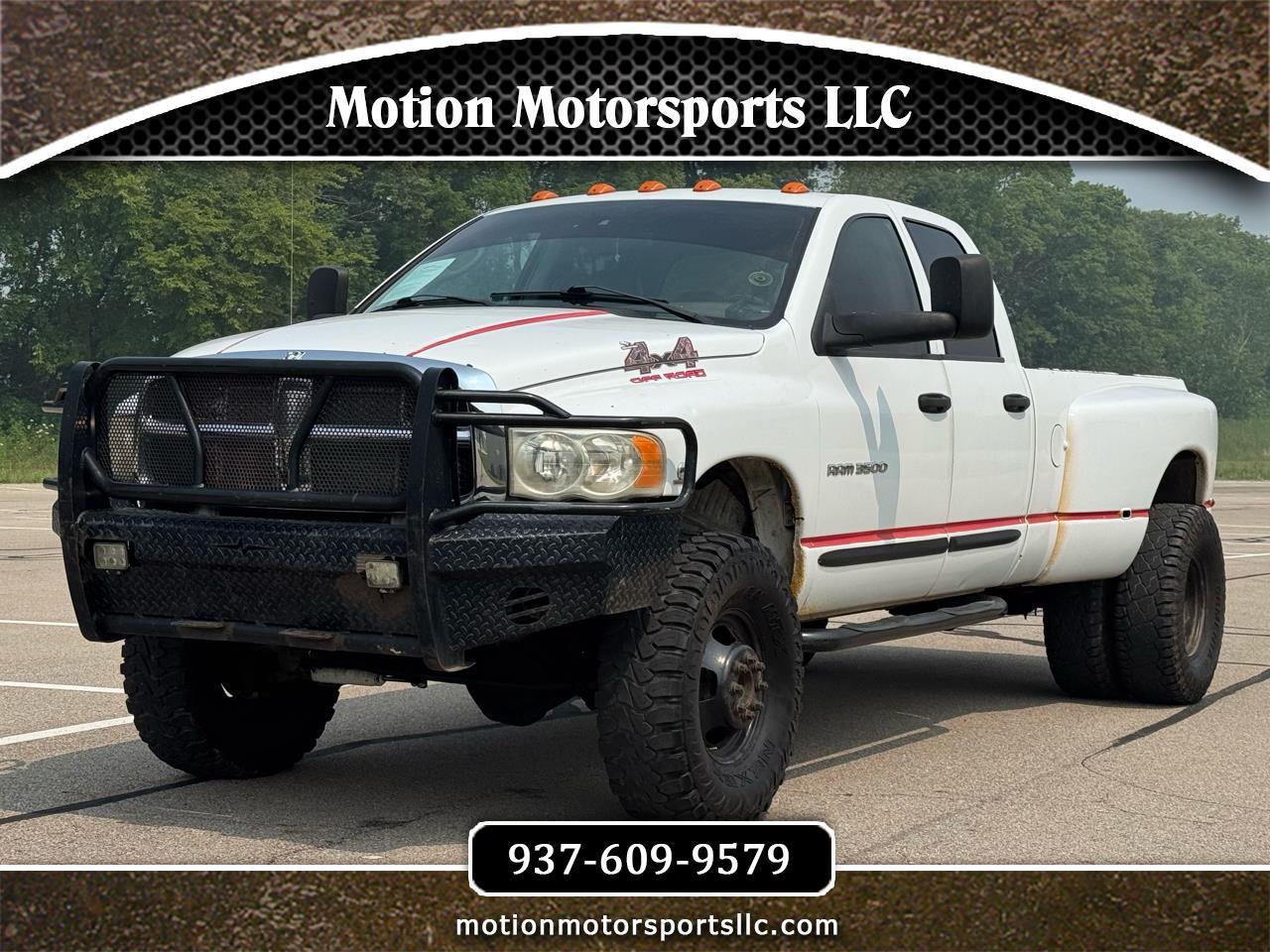 Dodge Ram 3500 ST Quad Cab Long Bed 4WD DRW 2005