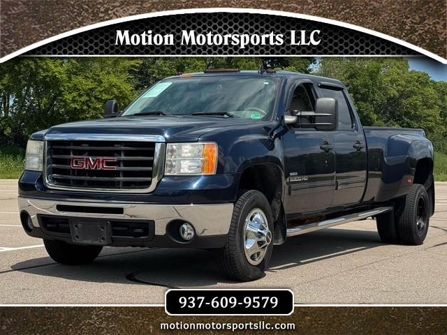 Blue 2008 GMC Sierra 3500HD Pickup Truck Four-Wheel Drive Automatic