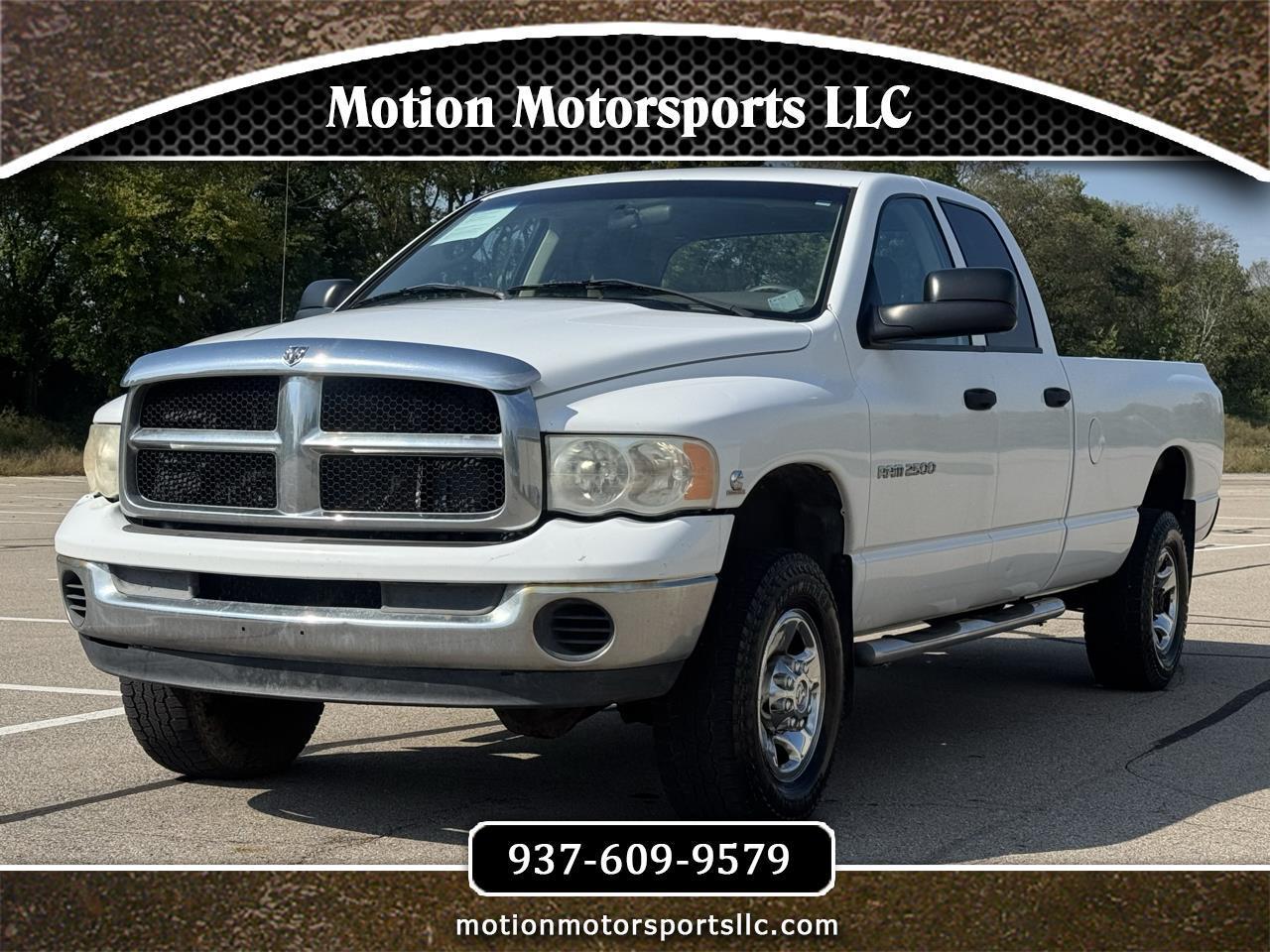 Dodge Ram 2500 SLT Quad Cab Long Bed 4WD 2005