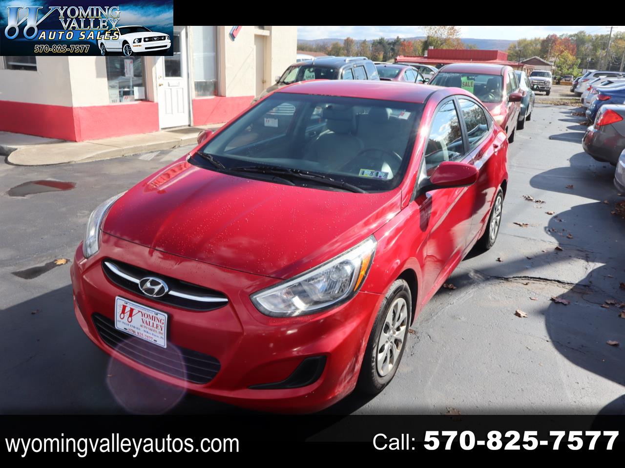Hyundai Accent GLS 4-Door 6A 2015 Hyundai Accent GLS 4-Door 6A 2015